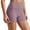 Purple, variant on ShomPort Women's Yoga Shorts Stretch Sport Short Comfy High Waist Ruched Side Wicking Active Shorts Workout Running