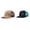 2 pieces (brown + blue), variant on Unisex Color Blocked Trucker Hat Korean American Bull Print High Crown Wide Brim Sun Protection Baseball Cap for Men Women Year-Round Outdoor Driving Wear