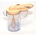 thumbnail image 4 of Sana Enterprises Batidora portátil de doble velocidad (transparente y beige) Mini licuadora ligera manos libres con vaso medidor/mezclador de 1 litro para mezclar ingredientes suaves como batidos, mas, 4 of 5