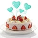 thumbnail image 4 of 4 globos para tartas con forma de corazón, decoración para tartas y cupcakes. Azul oscuro, 4 of 6