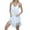 White, variant on Swim Cover Up for Women Backless Bikini Fringe Trim Ties Kaftan Women Summer Outfits,Black,S