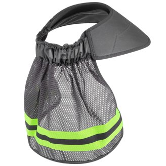 Hard Hat Sun Shade & Visor Set With Neck Cover & Arm Sleeves - 4-Piece UV Protection For Construction