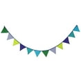 thumbnail image 1 of BRIGHTFUFU 1 banderín triangular de 3,2 m, banderín decorativo, banderín, banderín, banderín para tirar, suministros para fiestas, festivales, cumpleaños, 1 of 7