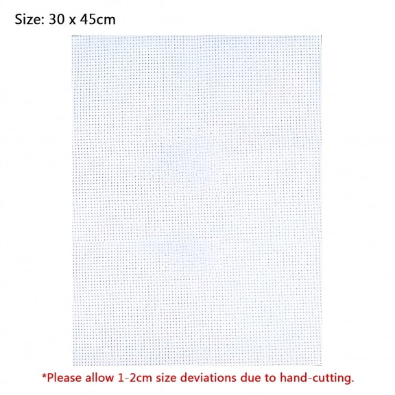 AUQ 11CT Aida Cloth Cotton Embroidery Cross Stitch Fabric DIY Handcraft Cloth
