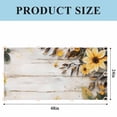 thumbnail image 3 of Yellow Floral Spring Fluorescent Light Covers, Vintage Summer Botanical Magnetic Light Covers for Ceiling Lights, Fluorescent Ceiling Shade Filters for Classroom Bedroom Office 4x2Ft x 1PCS, 3 of 8