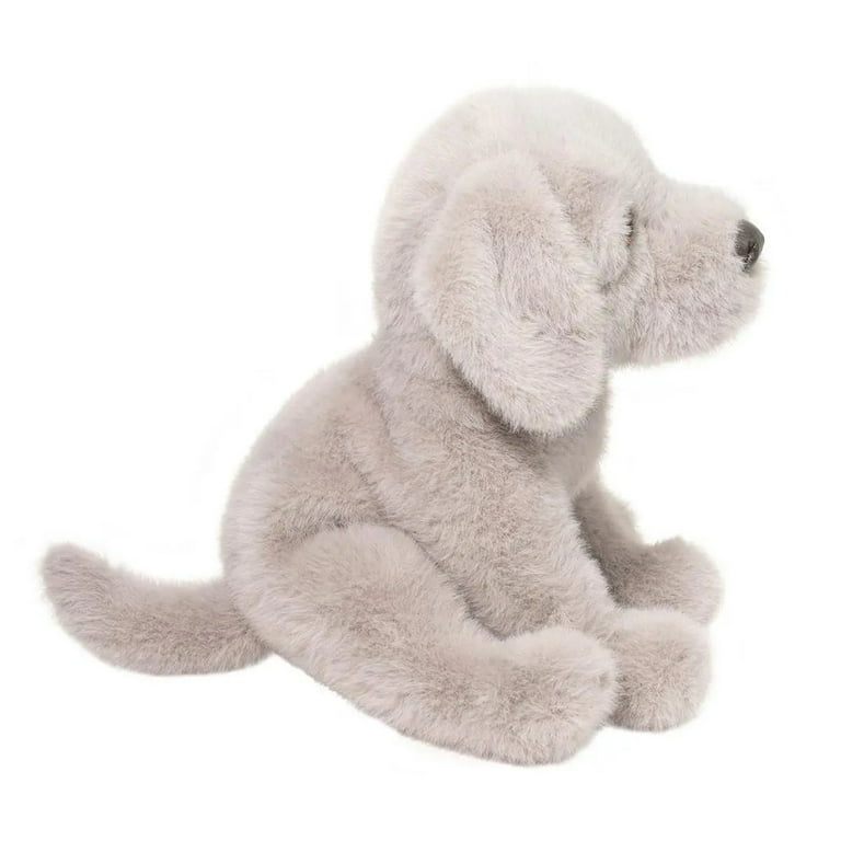 Douglas Argento Realistic Silver Lab Puppy Plush Toy, Kids