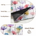 thumbnail image 6 of Large Area Rugs for Living Room Bedroom, Watercolor Flowers 6'x9' Rug Washable Carpet Runner Indoor Outdoor, Spring Floral Plants Country Non Slip Floor Mats Rug for Kitchen, Playroom, 6 of 8