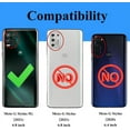thumbnail image 2 of REQO Moto G Stylus 5G Case with HD Screen Protector, Military-Grade Ring Holder & Car Mount, 16ft Drop Tested, Blue, 2 of 7