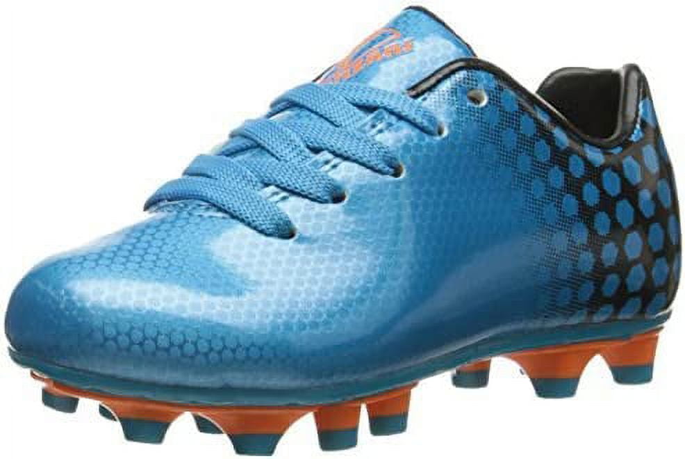 VIZARI - Palomar FG- Soccer Shoes, Cleats, Black/Blue, Size - 13.5 (Youth)