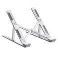 thumbnail image 4 of 6 Gears Adjustable Stable Triangle Strong Load Bearing Laptop Stand Folding Tablet Stand Desktop Holder compatible Office, 4 of 4