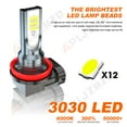 thumbnail image 4 of 2x Fog/Driving Light Bulbs H8 H16 H11 Fog Light High Power Lamp 6000K, 4 of 10