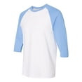 thumbnail image 2 of Gildan Heavy Cotton Three-Quarter Raglan Sleeve Baseball T-Shirt, 2 of 5