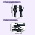 thumbnail image 3 of TIELUTT Halloween Scary Arm Static Cling Window Decals 3D Glow in the Dark Stickers Stickers 3d Ceiling Sticker Tiles Decorations Party Girls Room Decals for Wall 3d Glow in the Dark Solar System for, 3 of 8