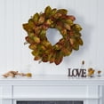 thumbnail image 3 of Nearly Natural Floral Plastic Wreath, 30.00" (Assorted Colors), 3 of 3