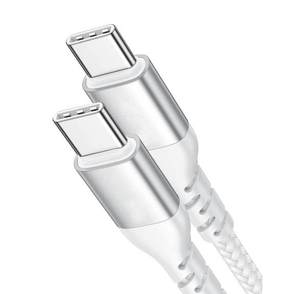 USB-C Cable for Nokia C300, G100, C110, G310 5G Phones - 6ft Long Fast Charge Power Cord (Type-C to Type-C) Wire O1O for Nokia C300, G100, C110, G310 5G Models