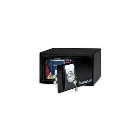 Sentry Safe Sentry Safe Electronic Safe with 4 Bitted Key Lock,11-7-16 inchx10-3-8 inchx6-9-16 inch