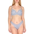 thumbnail image 3 of Smart & Sexy Women's Signature Lace Thong Panty, 2-Pack Style-SA849, 3 of 8