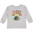 thumbnail image 3 of Inktastic Gigi's Treasure St. Patrick's Day Rainbow and Gold Boys or Girls Long Sleeve Toddler T-Shirt, 3 of 5