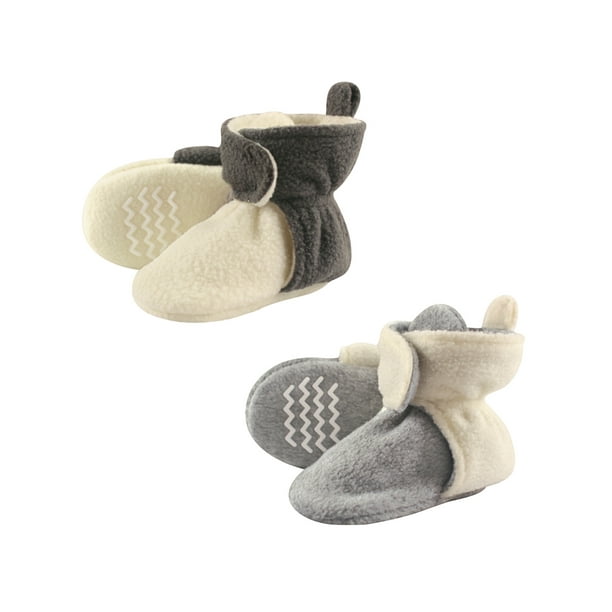Hudson Baby Hudson Baby Boy or Girl Unisex Cozy Fleece Booties, 2
