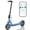 Blue, variant on 10" Solid Tires Electric Scooter for Adults, 350W Motor, Up to 19 MPH & 21-25 Miles Long-Range Portable Foldable Commuting Scooter with Double Braking System, App Blue