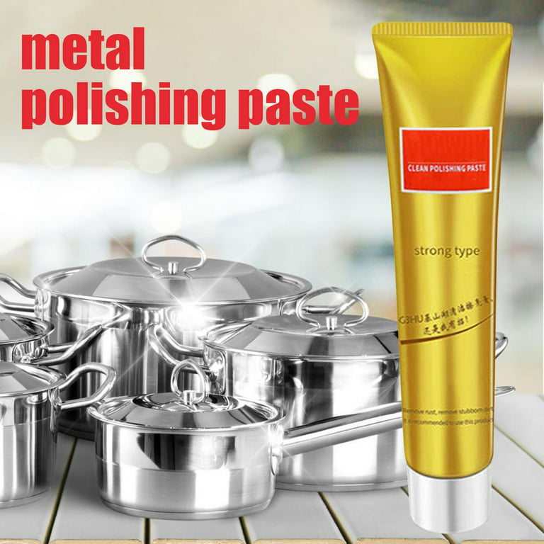 Multifunction Rust Remover Metal Polish Cream Invisible Protective Coating Metal Polish Cream for Metal or Copper Polishing - Set, Size: 9