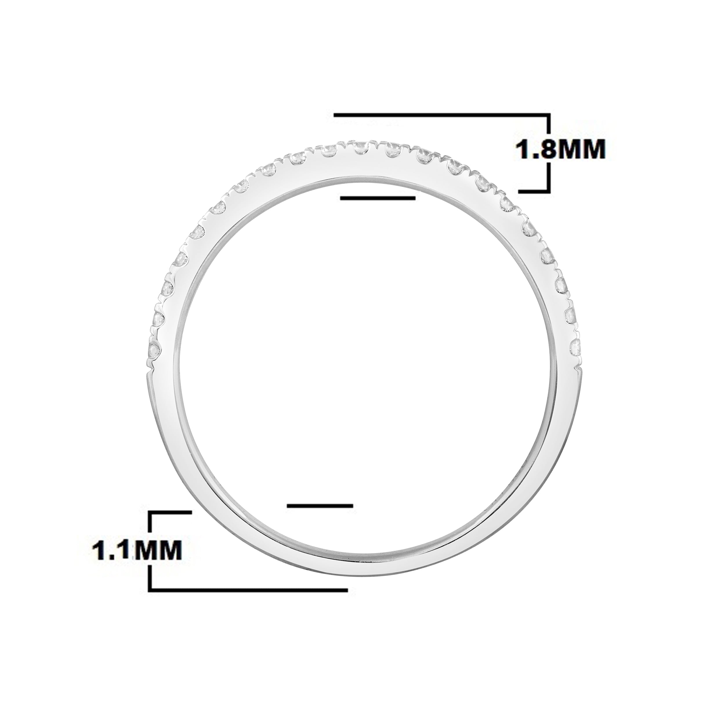 Unique Moments 1 Ct Round Cut Lab Grown Diamond Wedding Ring Set in 10K Gold (H-I, SI-I1)