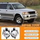 thumbnail image 3 of Car Front Bumper Fog Lights Fog Lamp for Montero 2003 2004 2005 2006 MN133759 MN136353, 3 of 5