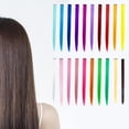 thumbnail image 3 of extensiones de cabello de colores 20 Piezas Extensiones de Cabello Cabello Falso Postizos Y Rectos Clip para Magideal extensiones de cabello de colores, 3 of 7