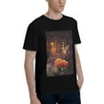 thumbnail image 2 of Bingfone Butterfly Sitting On A Flower Men'S Loose Fit Short-Sleeve Pocket T-Shirt, 2 of 7