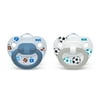 NUK Sports Orthodontic Pacifiers, Boy, 18-36 Months, 2-Pack