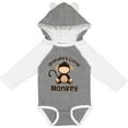 thumbnail image 3 of Inktastic Grandpas Little Monkey Boys or Girls Long Sleeve Baby Bodysuit, 3 of 5