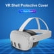 thumbnail image 1 of Protector frontal de silicona para la cara frontal, carcasa antiarañazos VR para Meta Quest 3, 1 of 6