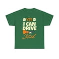 thumbnail image 2 of Yes I Can Drive A stick  Streetwear Wardrobe Unisex Heavy Cotton T-shirt, 2 of 12