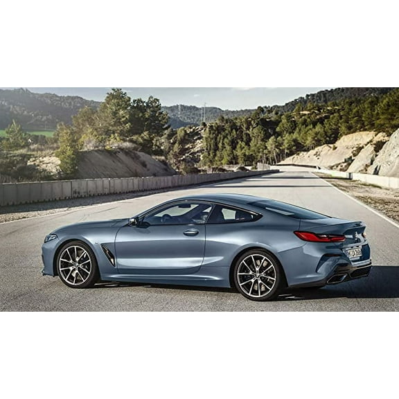 Iconic Arts Supercar Laminated 24x36 Poster: BMW 8 Series Luxury