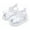 White, variant on Funcee Fashion Cotton Bow Princess Sandals for Newborn Baby Girls Baby Shoes