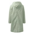 thumbnail image 4 of APEXFWDT Packable Rain Jacket Women Waterproof Lightweight Raincoat with Hood for Hiking Outdoor Travel Windbreaker, 4 of 5