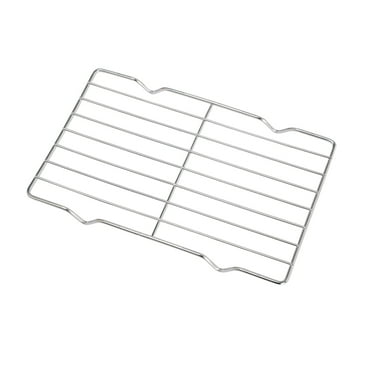 Oven Cooking Grilling Gifts for Men Grilling Accessories Stainless Steel Grill Rack Antiscalding Surround Furnace Bracket Household Baking Rectangular Oil Drain Rack