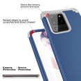 thumbnail image 2 of Galaxy S20 Ultra Case Cover, Allytech PC TPU Hybrid Cover Heavy Duty Protective Defender Bumper Shockproof Drop Proof Wireless Charging Support Back Cover Case for Samsung Galaxy S20 Ultra,Darkblue, 2 of 11
