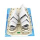 thumbnail image 4 of 9916 Modelo Sydney Opera House Atomic Building Blocks Kit 4131pcs, 4 of 8