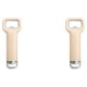 thumbnail image 1 of Toystoory Abridor de botellas Manual, removedor de tapa de cocina portátil, Picnic portátil, eliminación de tapa personalizada, apertura para Beige 2Conjunto, 1 of 6