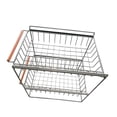 thumbnail image 3 of Cesta de almacenamiento bajo el fregadero, cajón, diseño moderno, gran capacidad, desmontable, ahorra espacio Grande, 3 of 9