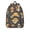Mushroom and Sprig, variant on Mushroom and Sprig Black Pattern Backpack for School, Cute School Bag with Adjustable Shoulder Straps and Padded Back, 15.7"x11.8"x5.5"