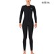 thumbnail image 2 of Traje de buceo Traje de buceo Hombres y tenedores de mujer Cuerpo completo Cuerpo frío Sensación de mono para bucear Snorkeling Surfing Natación Mujer / Negro XL seitruly OD003627-10, 2 of 5