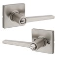 thumbnail image 1 of Weiser Safe Lock Daylon Keyed Entry Door Lever with SmartKey in Satin Nickel, 1 of 4