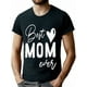 thumbnail image 1 of Camiseta de cuello redondo para el Día de la Madre: el mejor regalo para mamá de hija, mujer, mamá y niños. Para adultos, hombres, mujeres, adolescentes, jóvenes., 1 of 5