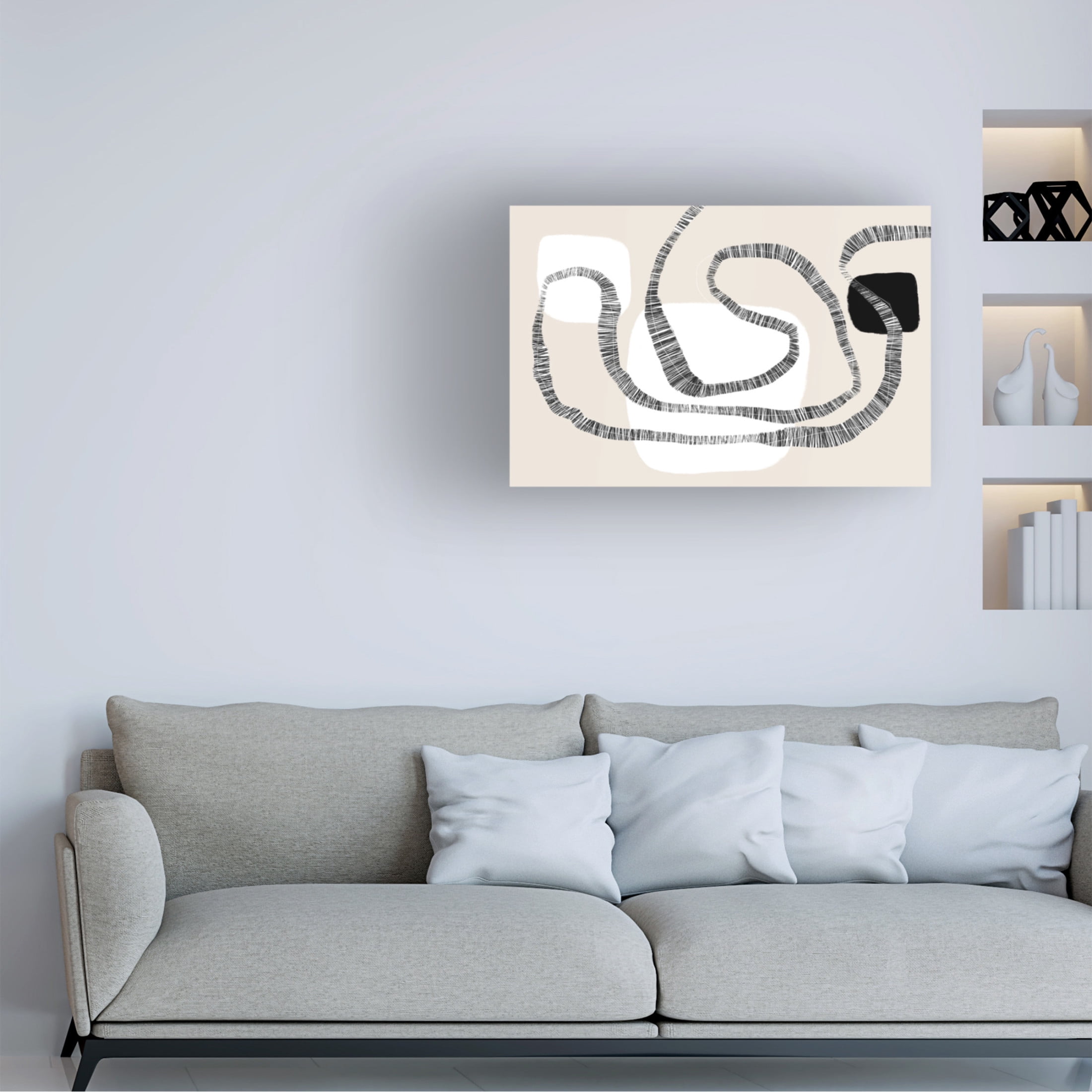 Trademark Fine Art uplusmestudio   Bohemian Liaison Canvas Wall Art