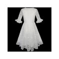 thumbnail image 4 of Flower Girls Dress Off White Lace Wedding Pageant Party 5 Years, 4 of 8