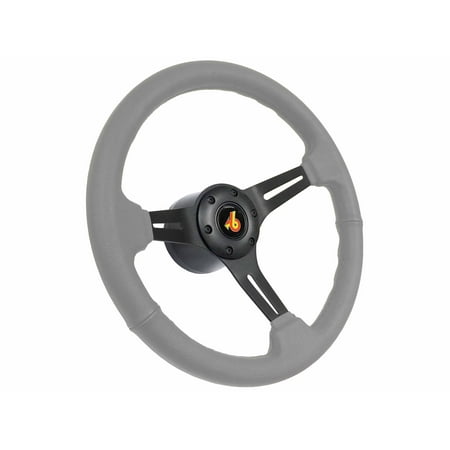 - 1973 - 1987 Buick Regal Grand National S6 Grey Leather Steering Wheel Grey Kit