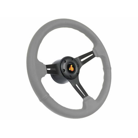 1973 - 1987 Buick Regal Grand National S6 Grey Leather Steering Wheel Grey (Best Sim Steering Wheel)