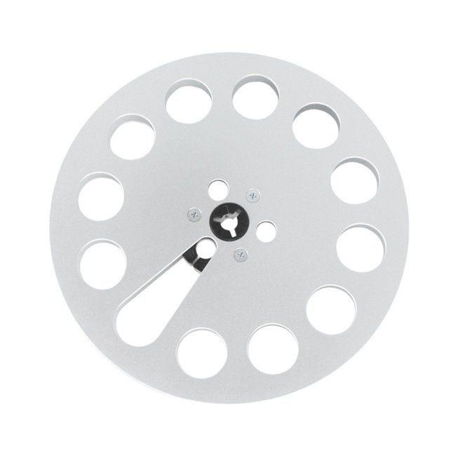 Carrete de aleación de aluminio vacío de 1/4 7 pulgadas para NAGRA - bajo ruido y versátil